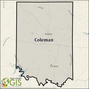 Coleman County GIS Shapefile and Property Data