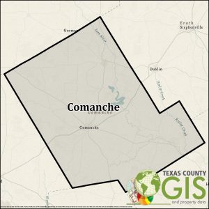 Comanche County Texas GIS Shapefile and Property Data