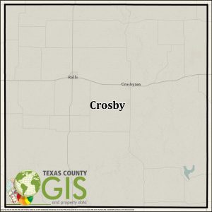 Crosby County Texas GIS Shapefile and Property Data