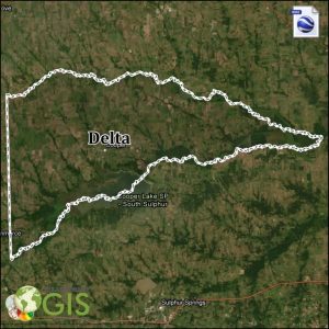 Delta County Texas KMZ and Property Data