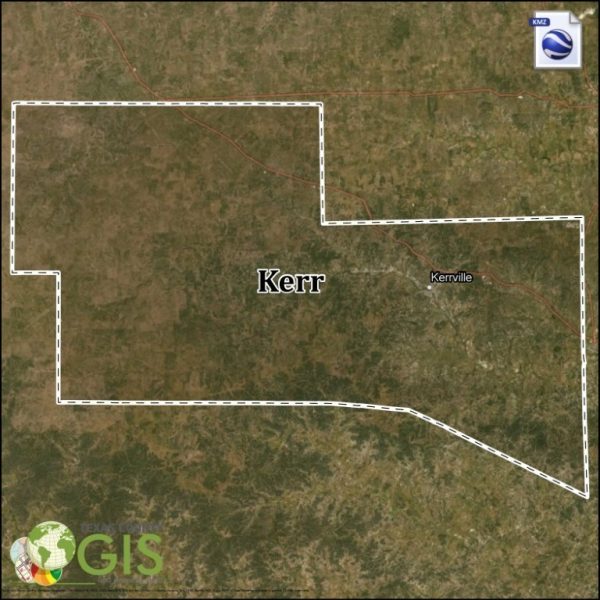 Kerr County KMZ and Property Data - Texas County GIS Data