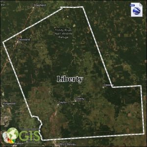 Liberty County Texas KMZ and Property Data