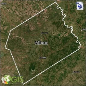 Milam County Texas KMZ Data