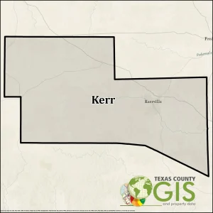 Kerr County, TX | GIS Shapefile & Property Data