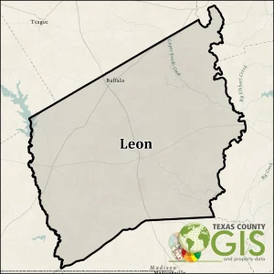 Leon County, TX | GIS Shapefile & Property Data