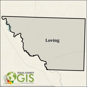 Loving County, TX | GIS Shapefile & Property Data
