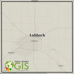 Lubbock County GIS Shapefile and Property Data