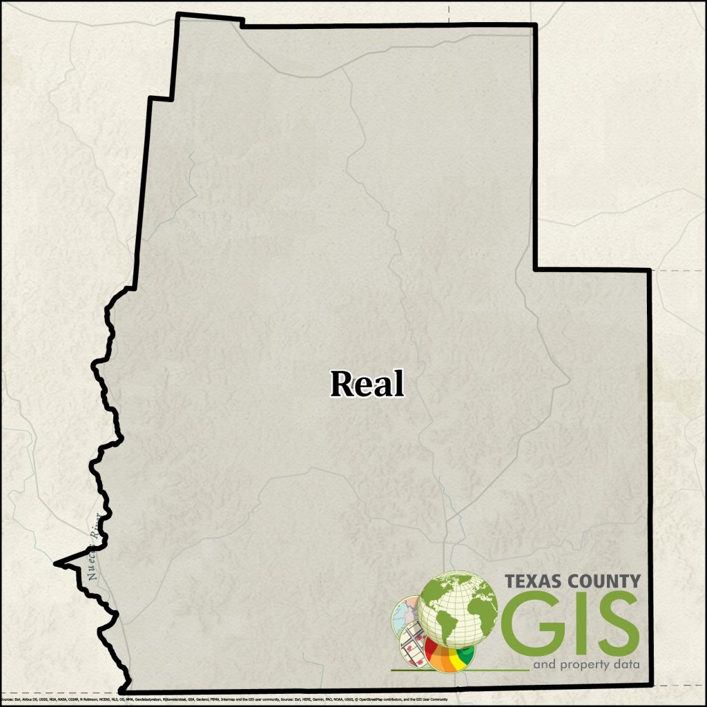 Real County GIS Shapefile and Property Data Texas County GIS Data