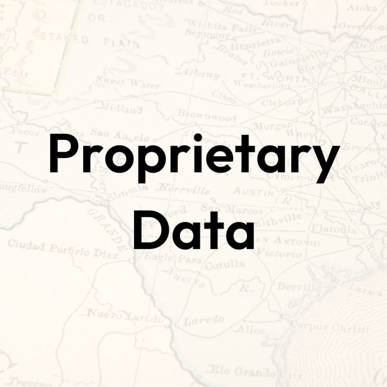 Proprietary Data